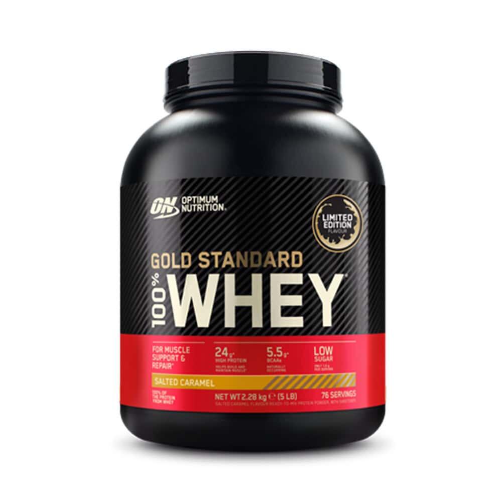 OPTIMUM NUTRITION Optimum Nutrition 100% Whey Gold Standard (5lbs - Limited Edition) Salted