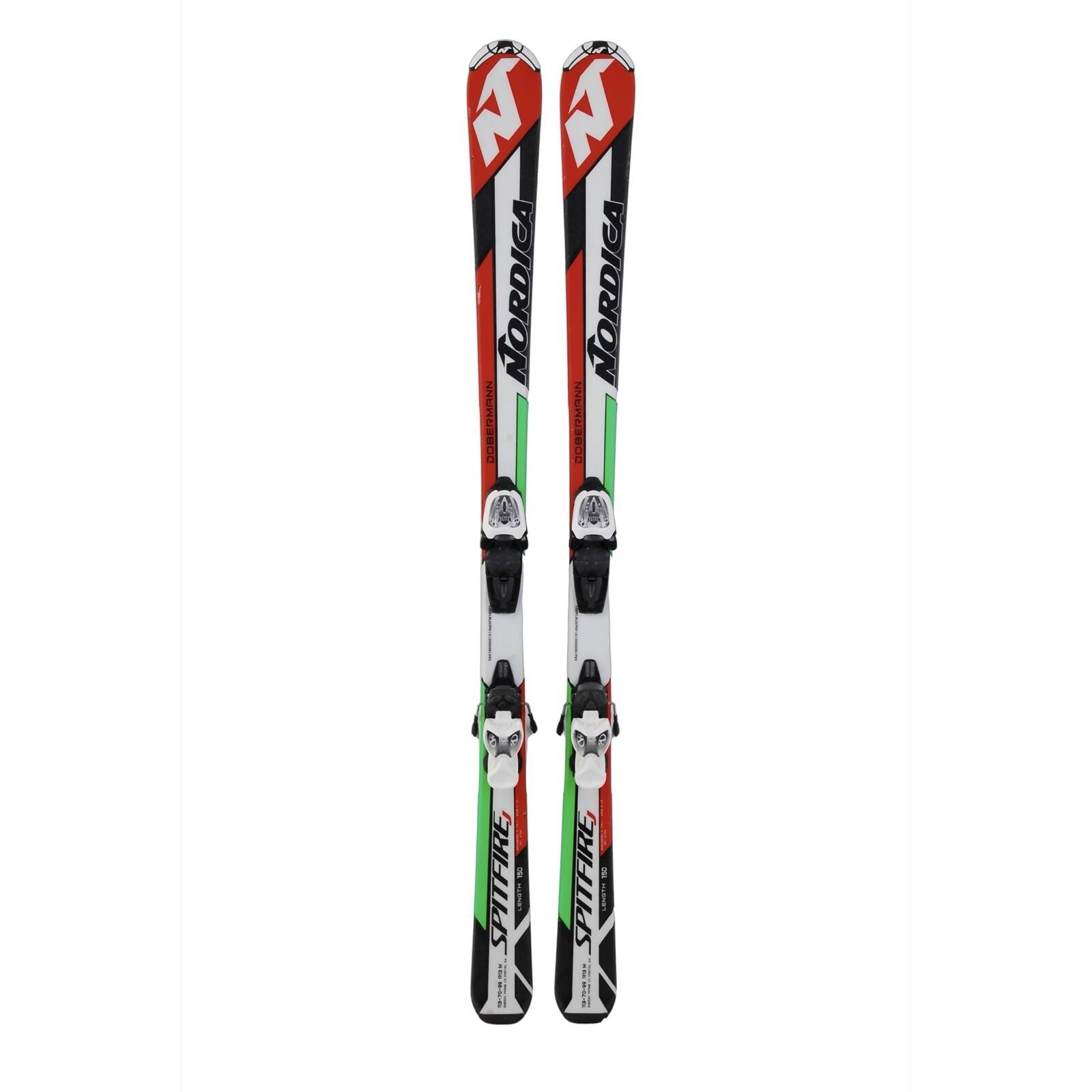 NORDICA RECONDITIONNE - Ski Junior Nordica Dobermann Spitfire J + Fixations