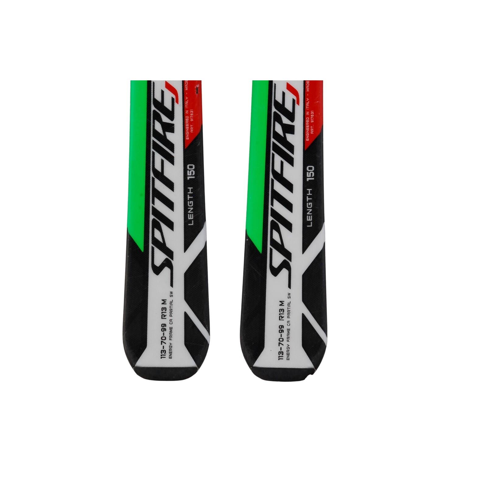 RECONDITIONNE - Ski Junior Nordica Dobermann Spitfire J + Fixations 4/5