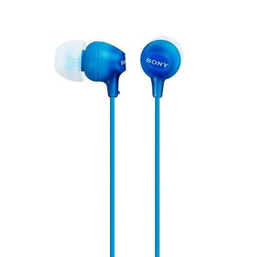 Sony - Ecouteurs Intra-auriculaires Sony Mdr-ex15ap Bleu - Casque Audio - Bleu - Taille Unique - Decathlon