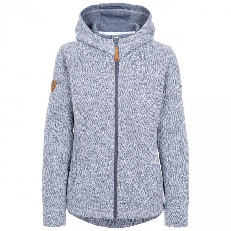 Dames Reserve Fleece Vest met Capuchon (Denim Blauw)