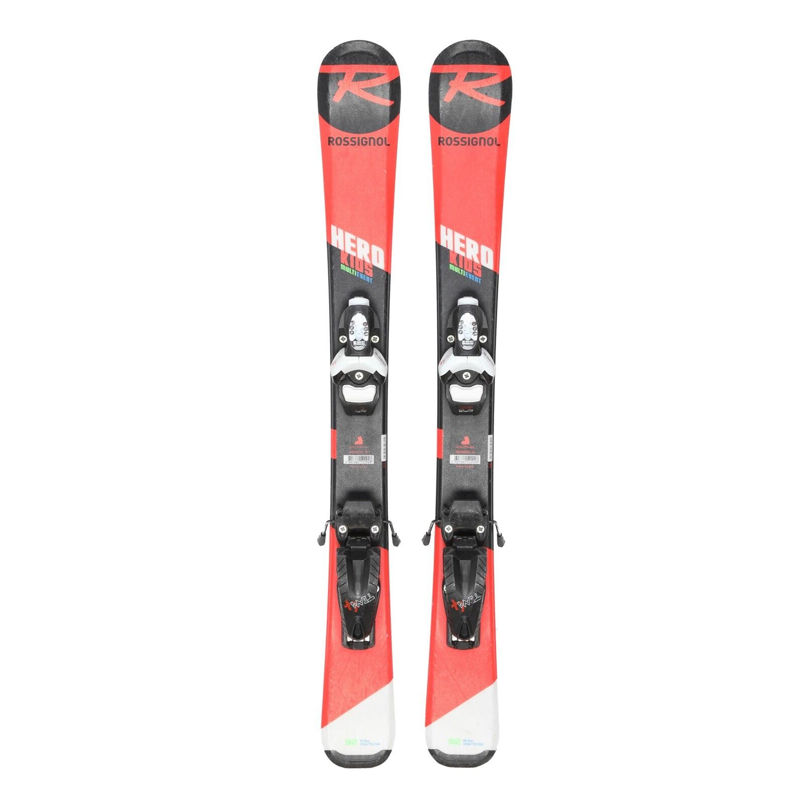 RECONDITIONNE - Ski Junior Rossignol Hero Multi Event Kids + 2/4