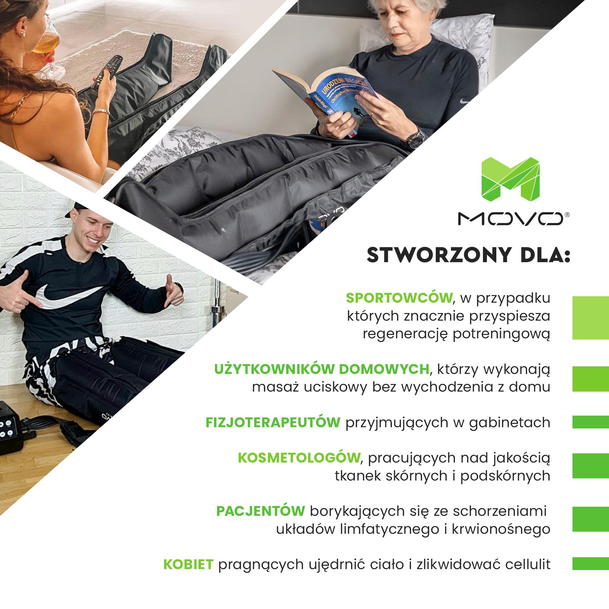 Aparat do drenażu limfatycznego, 6-KOMOROWY zestaw z 8 programami 5/7