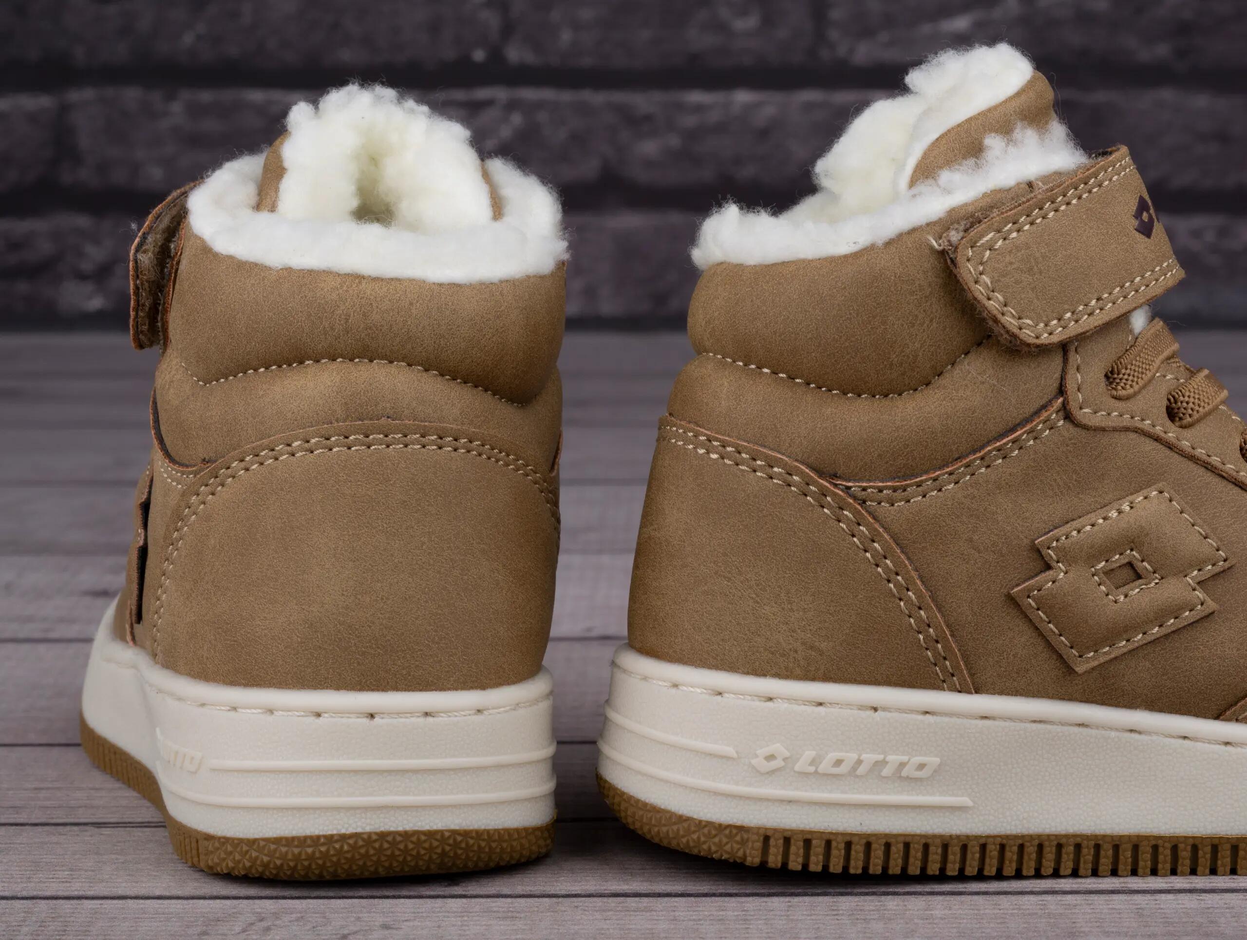 Lotto PALIOT FUR K Kinder High-Top Sneaker Winter gefüttert 2600261K 7212 4/7