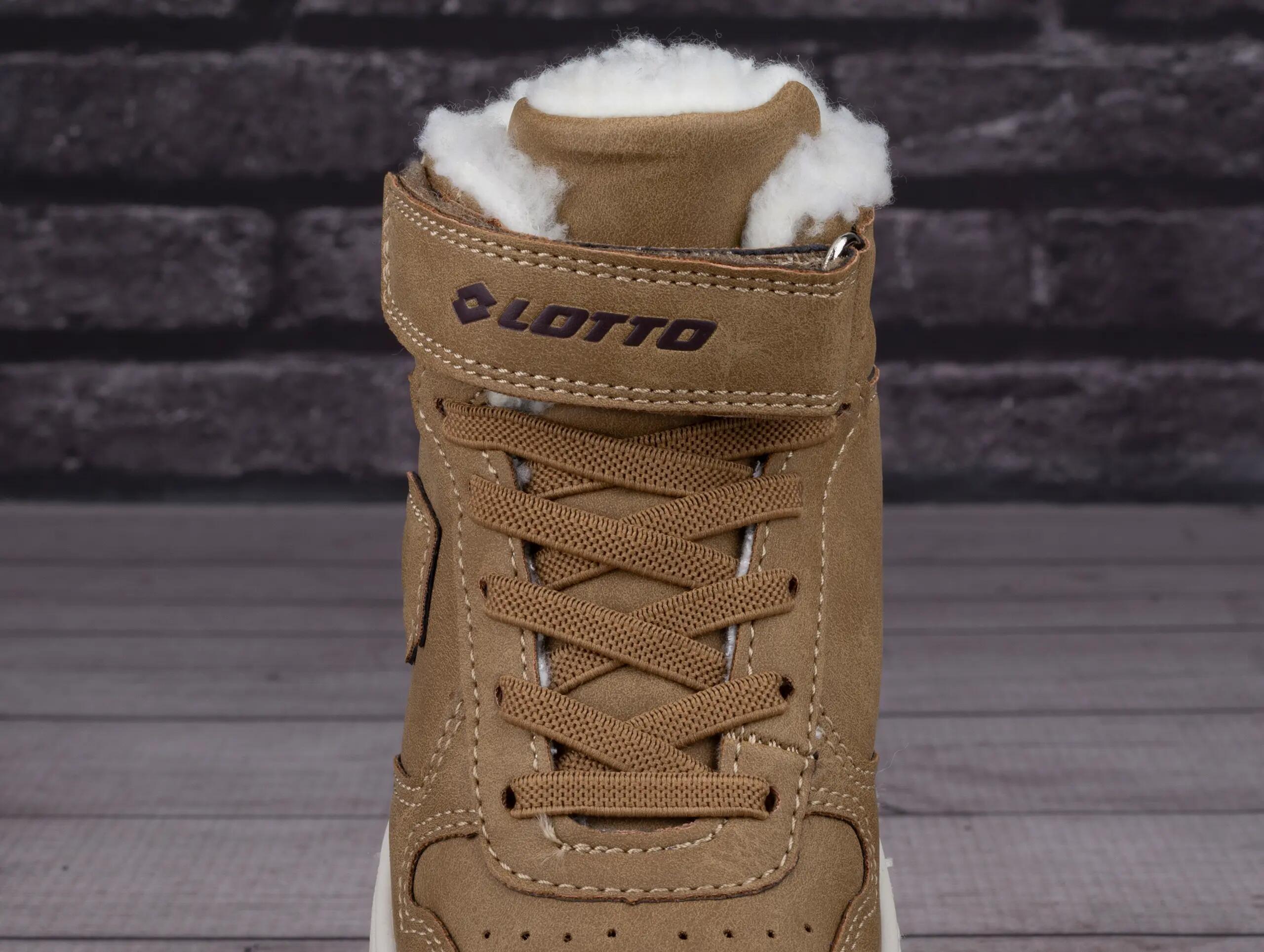 Lotto PALIOT FUR K Kinder High-Top Sneaker Winter gefüttert 2600261K 7212 6/7