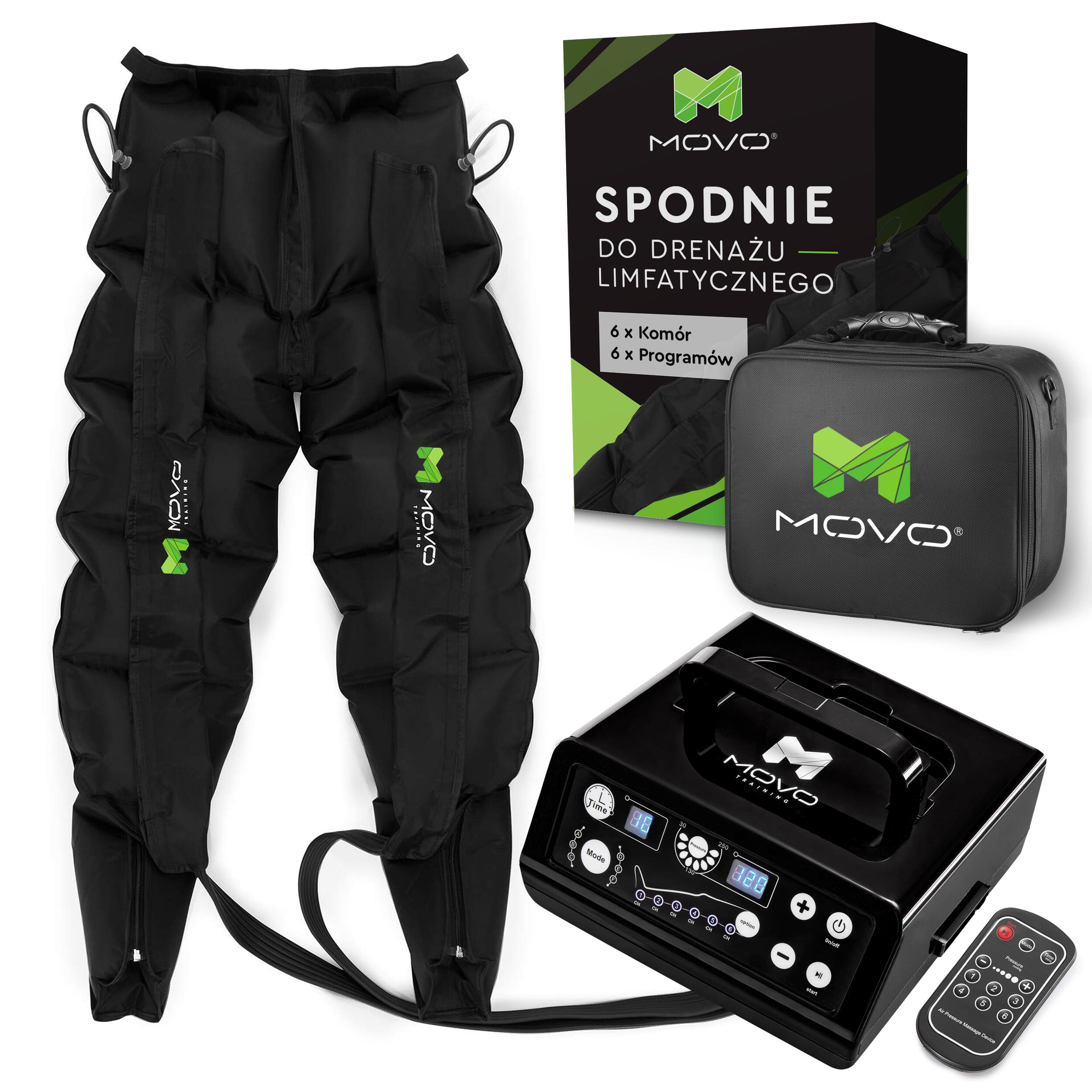 Długie Spodnie do regeneracji Compression Pump 6 - Presoterapia Drenaż