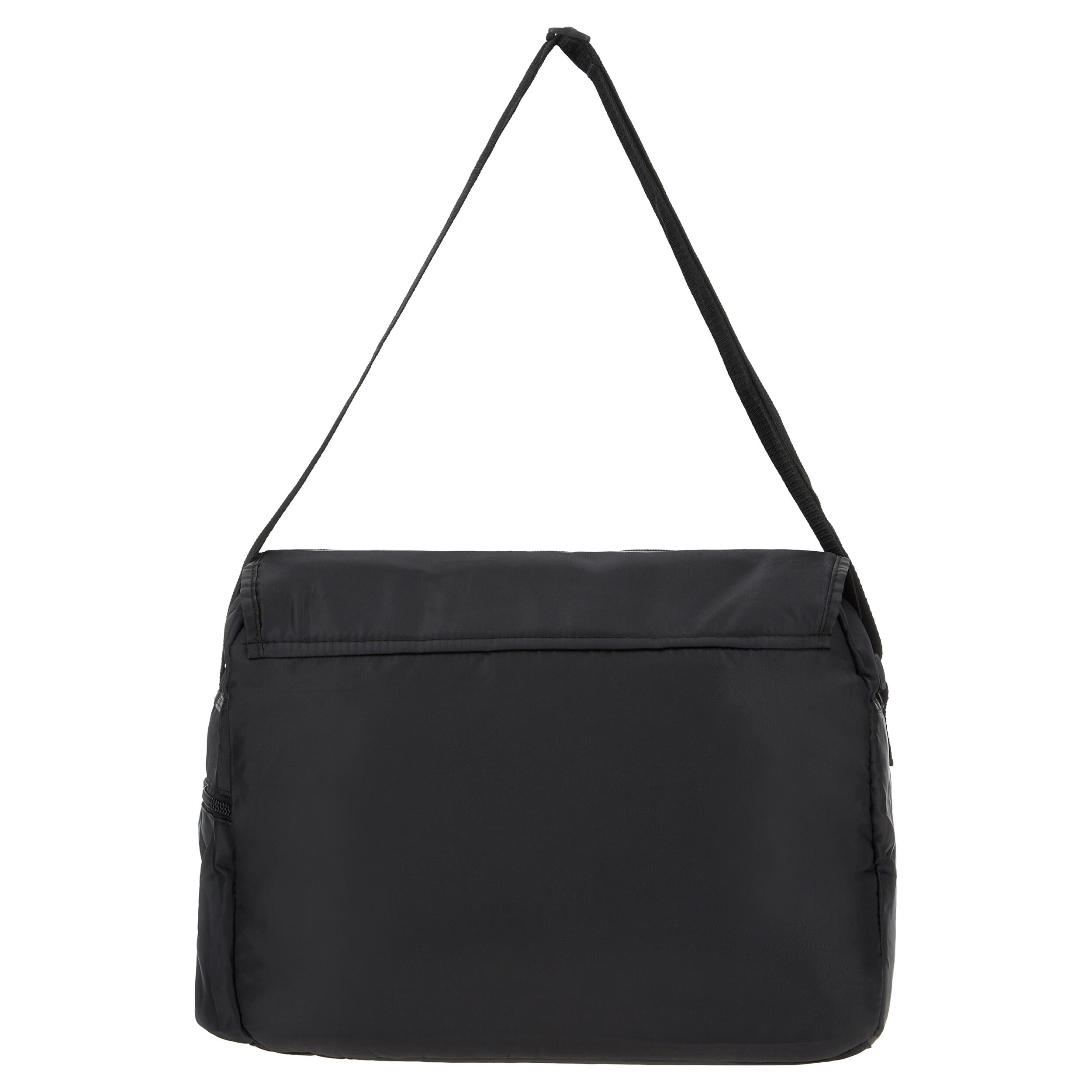 Sac coursier en nylon noir avec grand logo FREDDY 3/3
