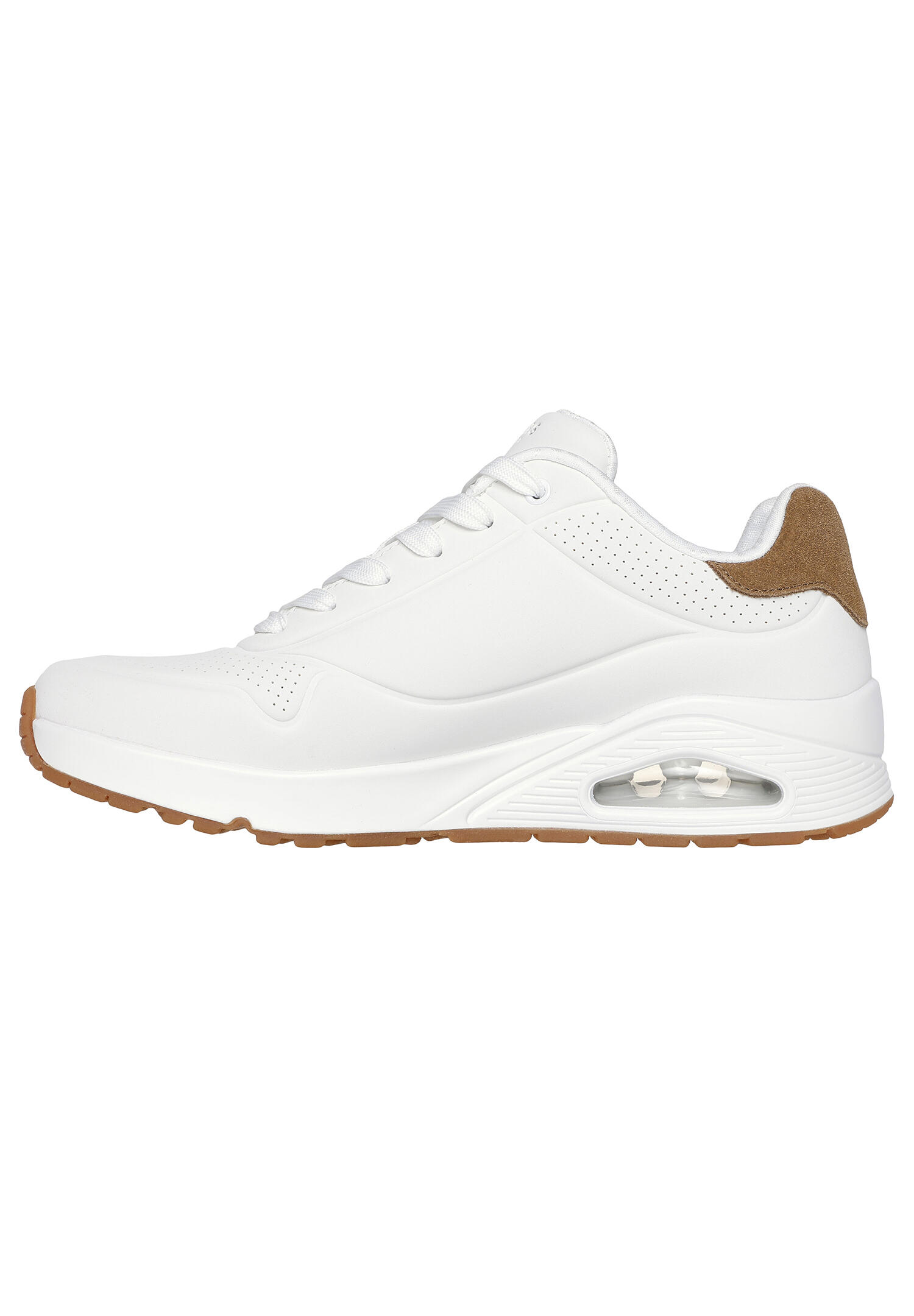 Skechers Street Uno - Suited on Air Herren Sneakers 183004 WHT weiss 6/7