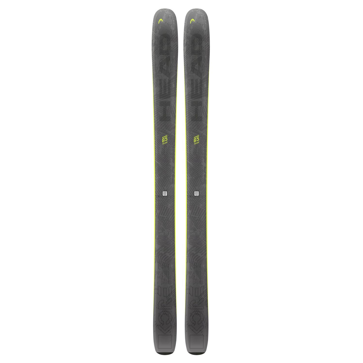 Ski Adulte Head - Gris Et Jaune - 140 Cm - Occasion