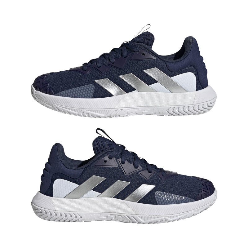 Chaussures de tennis Enfants Adidas Solematch Control bleu