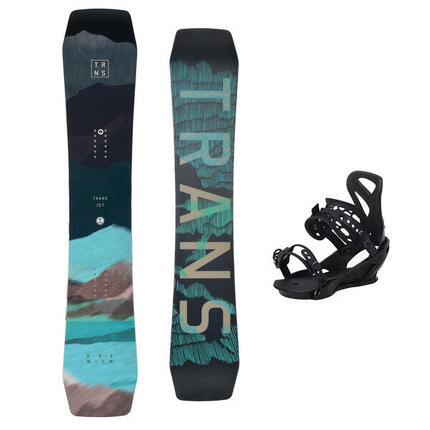 Trans Snowboard Set Premium Team 155 cm + Sonic L Bindung