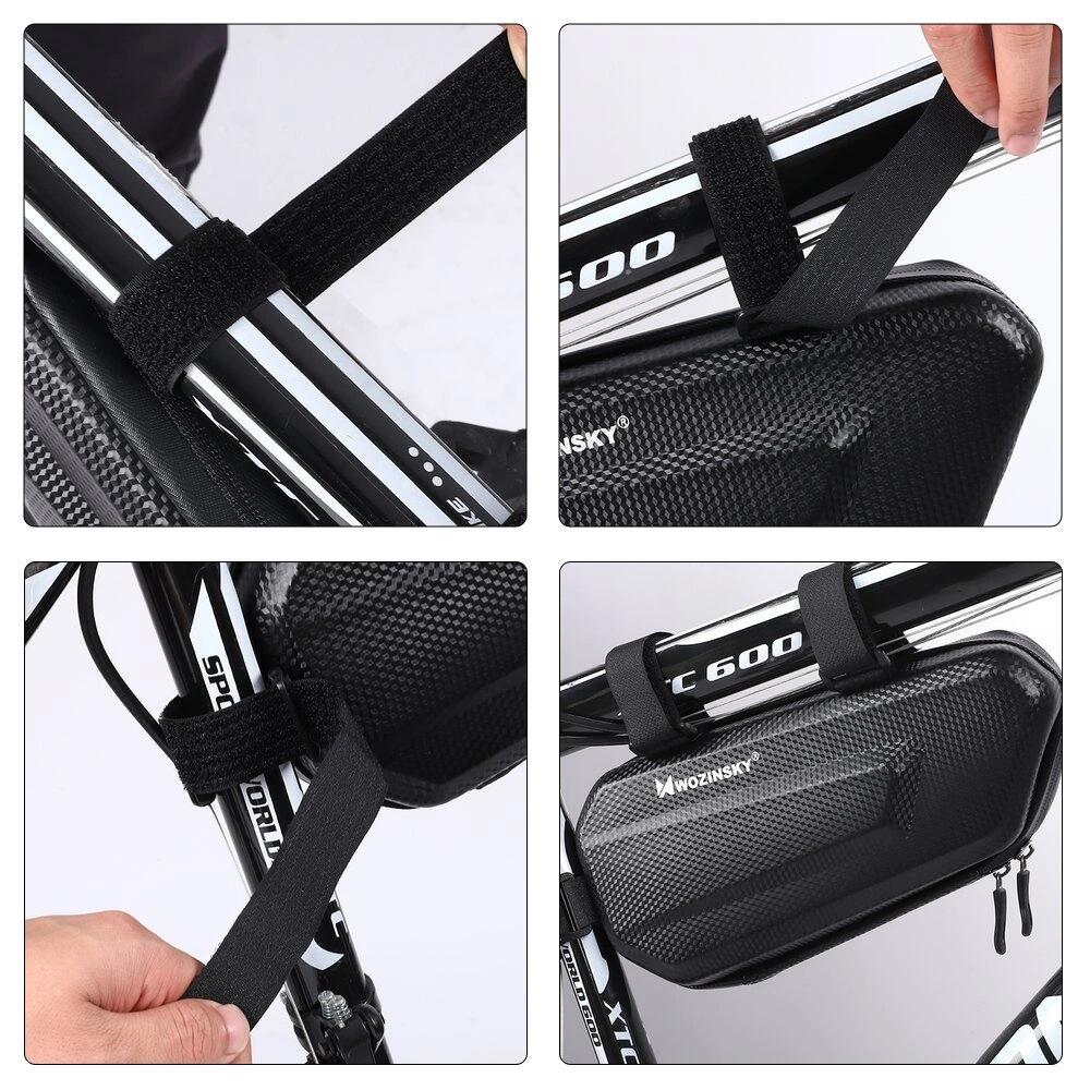 Wozinsky Fahrradtaschenrahmen 1,5l schwarz 5/7