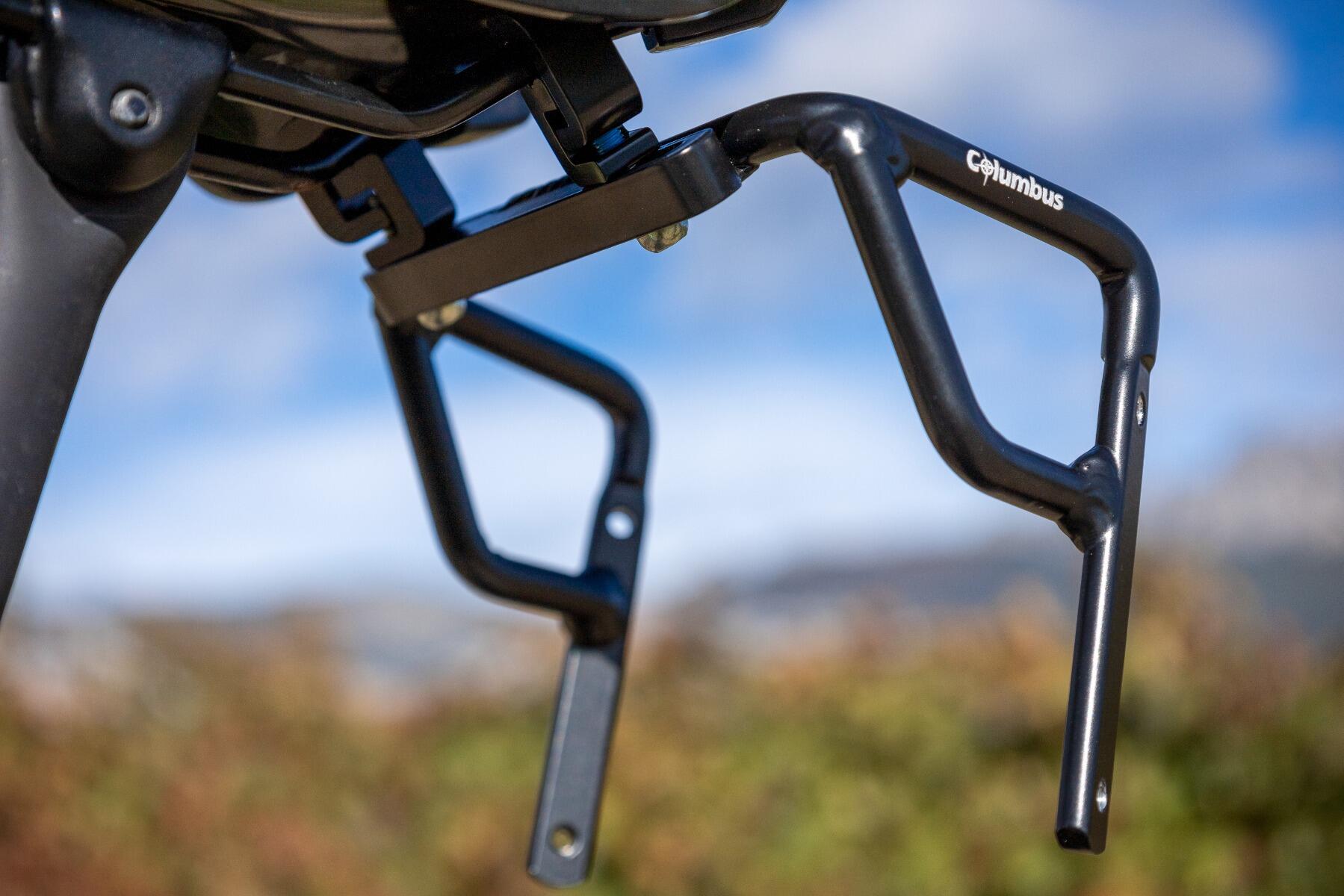 Stabilisateur de Sacoche de Selle Bikepacking Saddle Cage Columbus Noir 7/7