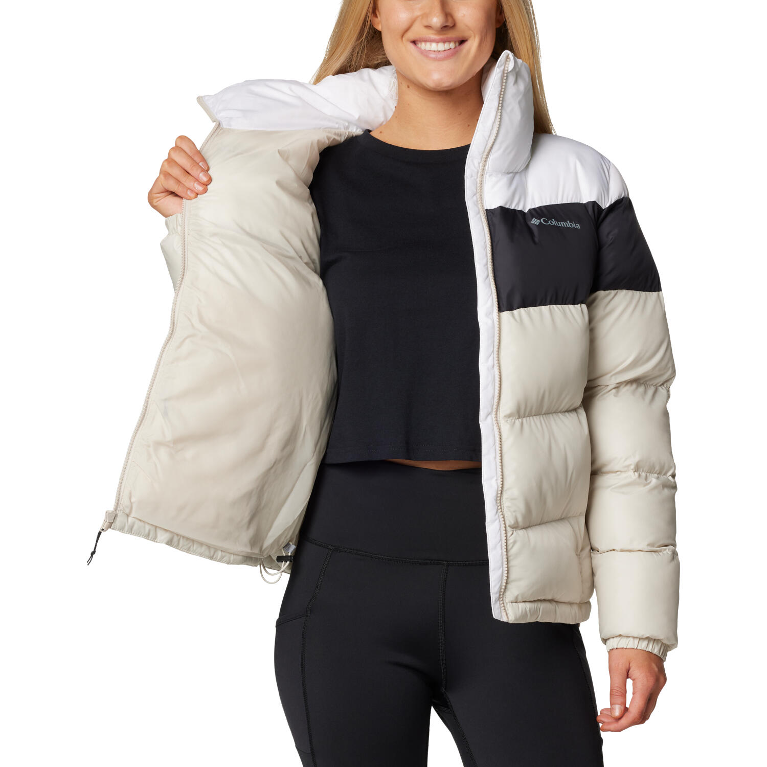 Kurtka sportowa damska  Puffect II Colorblock Jacket 2/4
