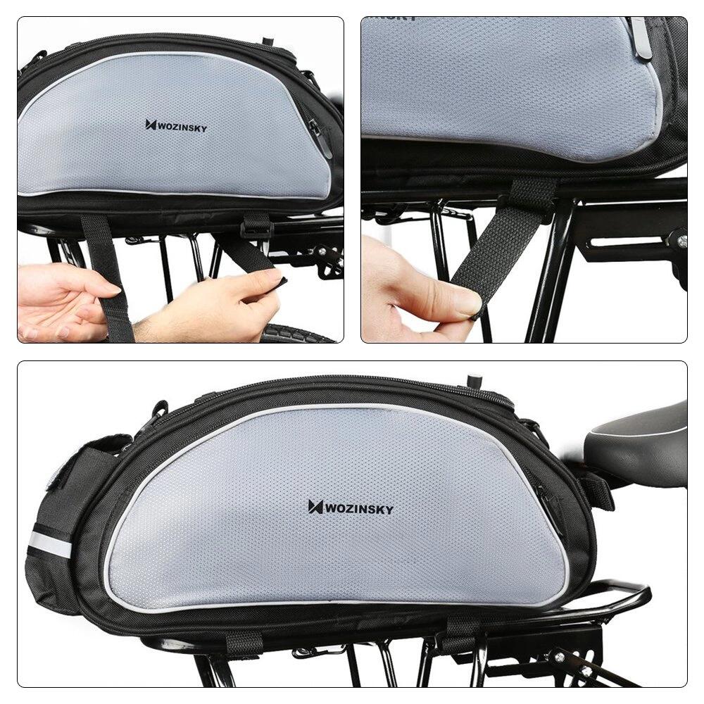 Gepäckträgertasche für Fahrrad Wozinsky 3/7