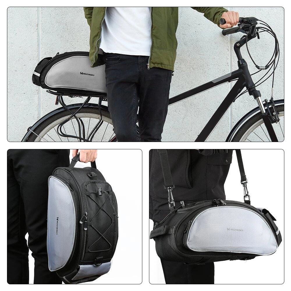Gepäckträgertasche für Fahrrad Wozinsky 4/7