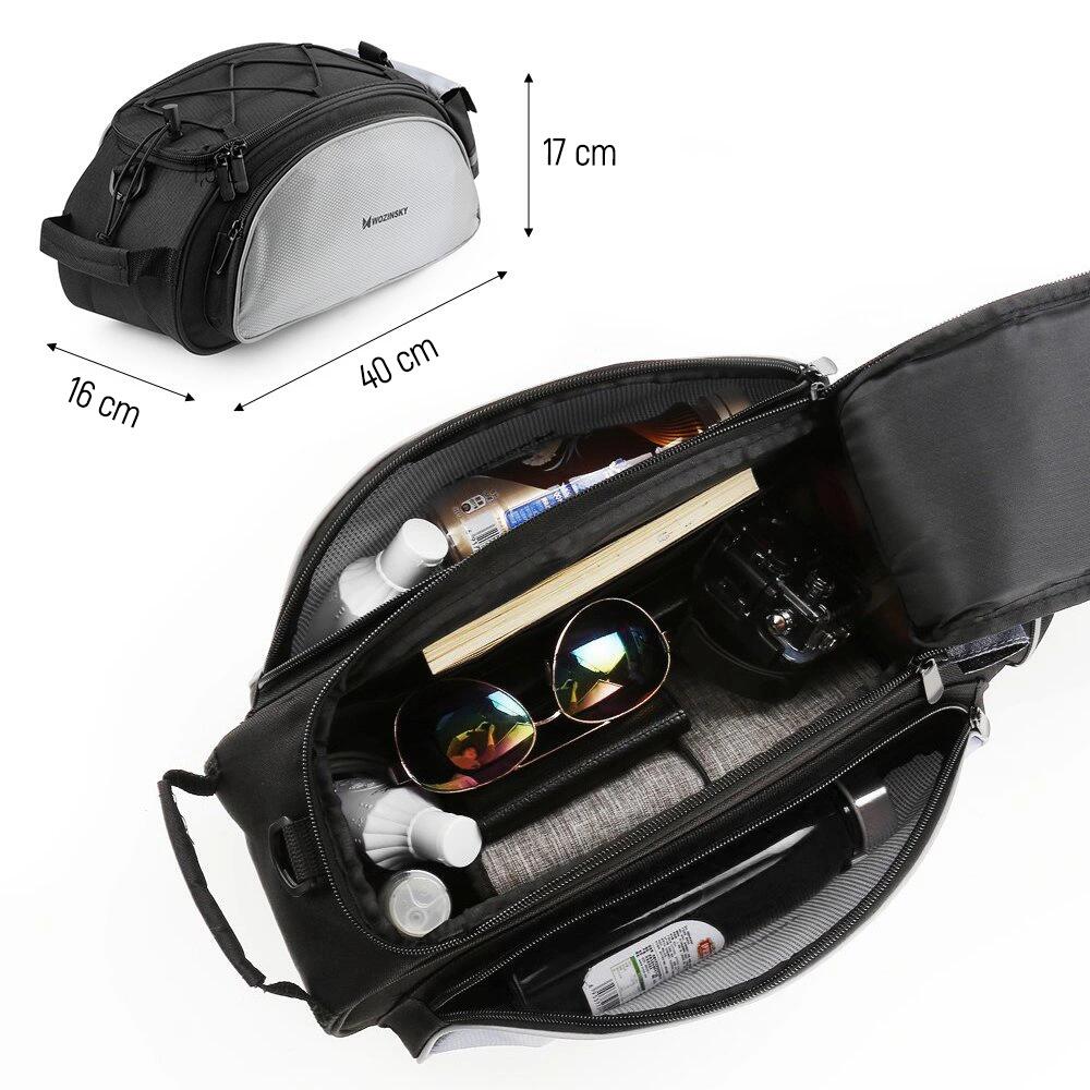 Gepäckträgertasche für Fahrrad Wozinsky 2/7