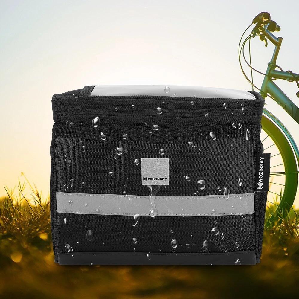 Lenkertasche für Fahrrad Wozinsky 6/8