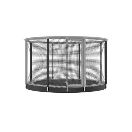 Trampolin Gallus Inground 305 cm Grau-Schwarz Trampolin Unisex Grau