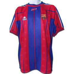 Maillot FC Barcelone Officiel - Collection Adulte Homme - 100% Polyester - Produit Authentique Barça