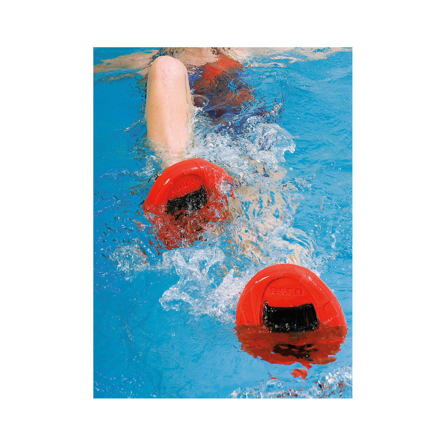 Unterwasserschuhe Aqua Twin II S, Schuhgröße 36–41, Rot Aquafitness Unisex 3/5