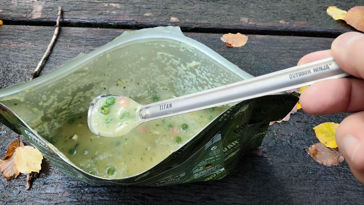 CONVAR™ Feldküche Erbseneintopf (100g) Trekkingnahrung 4/5