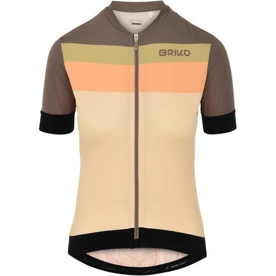 briko t-shirt blu da donna in da ciclismo e bici road