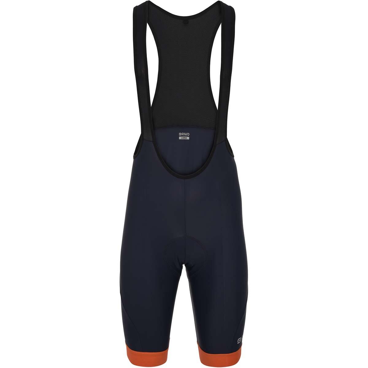 BRIKO briko tuta blu da uomo in materiale sintetico da ciclismo e bici road