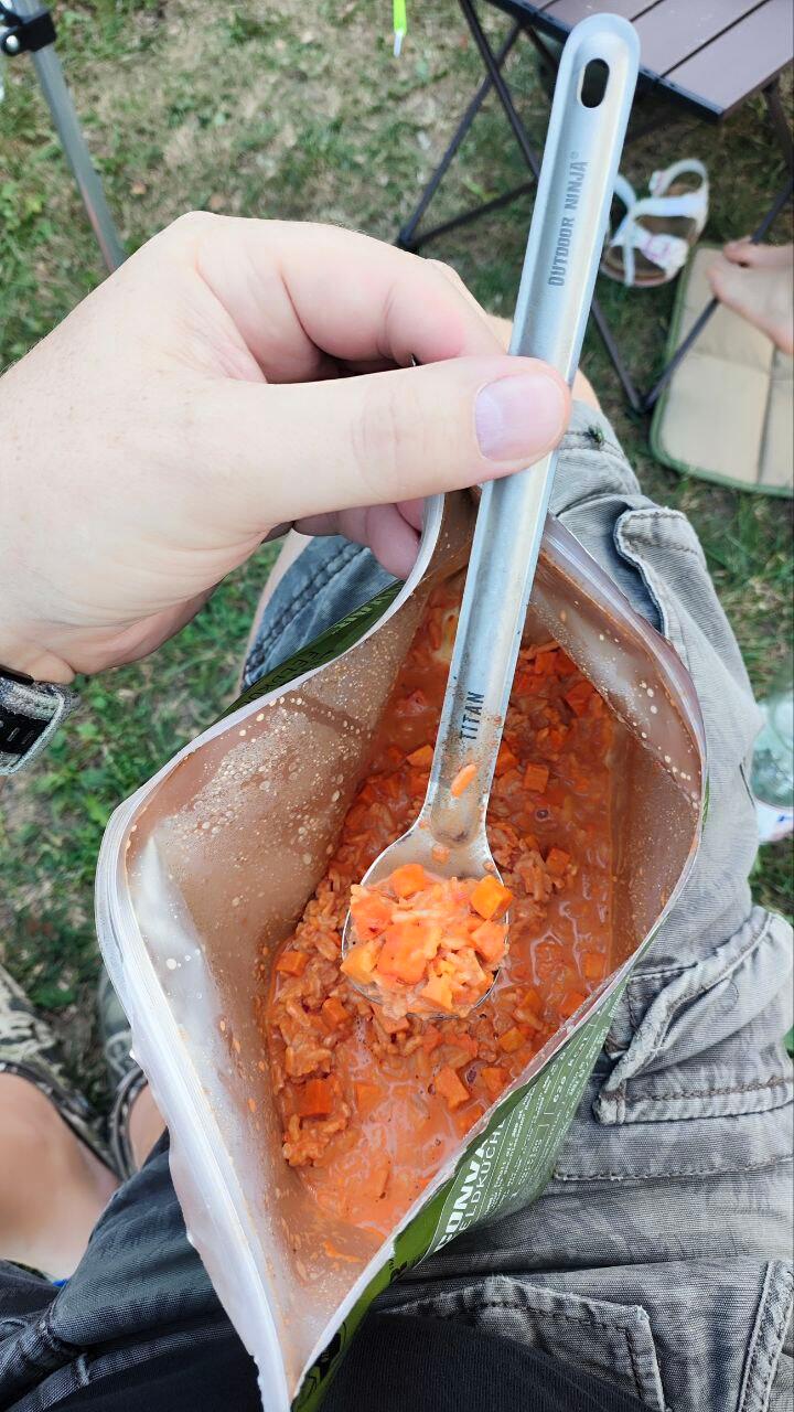 CONVAR™ Feldküche Chicken Tikka Masala Trekkingnahrung 4/5