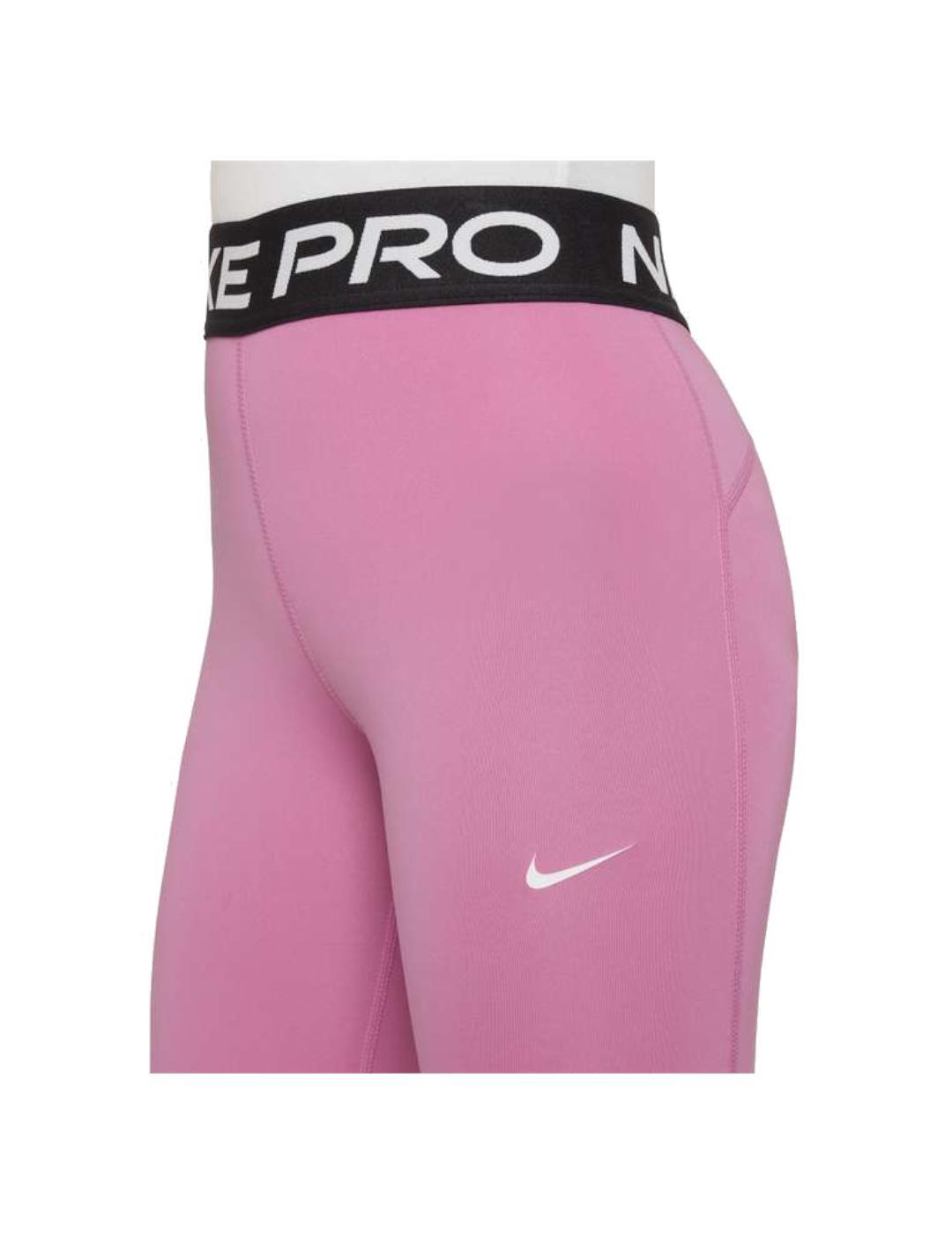 Leggings para Niña Nike Pro 365  Rosa 3/3