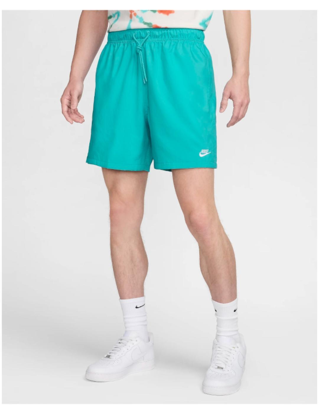 Pantalones cortos para Hombre Nike Club flow  Turquesa 5/5