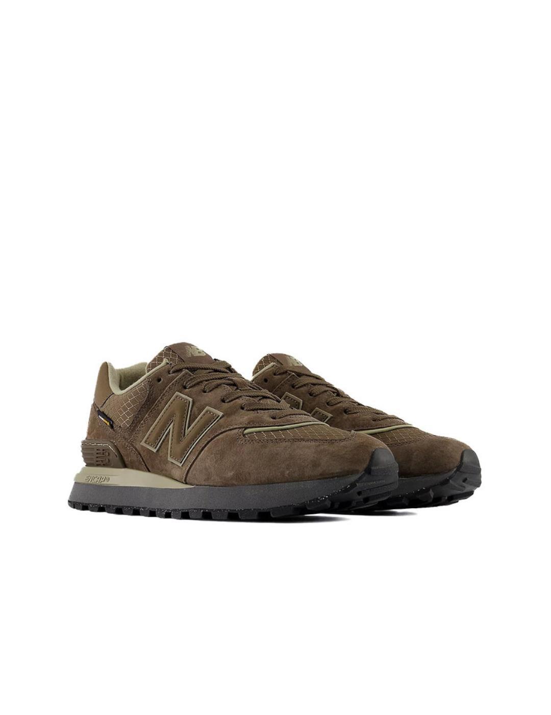 Zapatillas para Hombre New balance 574lgbo Marrón 3/5