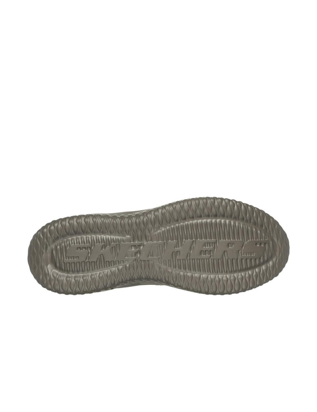Zapatillas Caminar Hombre Skechers 210661_CDB Marrones con Cordones 5/5