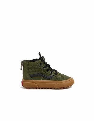 Zapatillas para Niño Vans Mte sk8-hi zip Verde