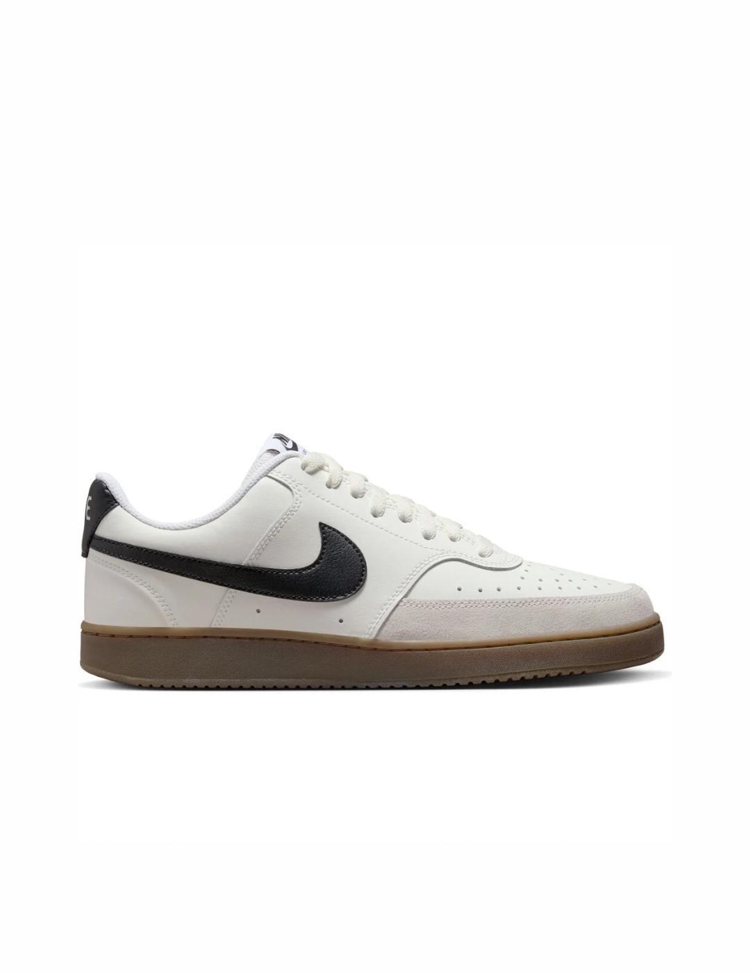 Baskets pour hommes Nike Court Vision Low Blanc 1/7
