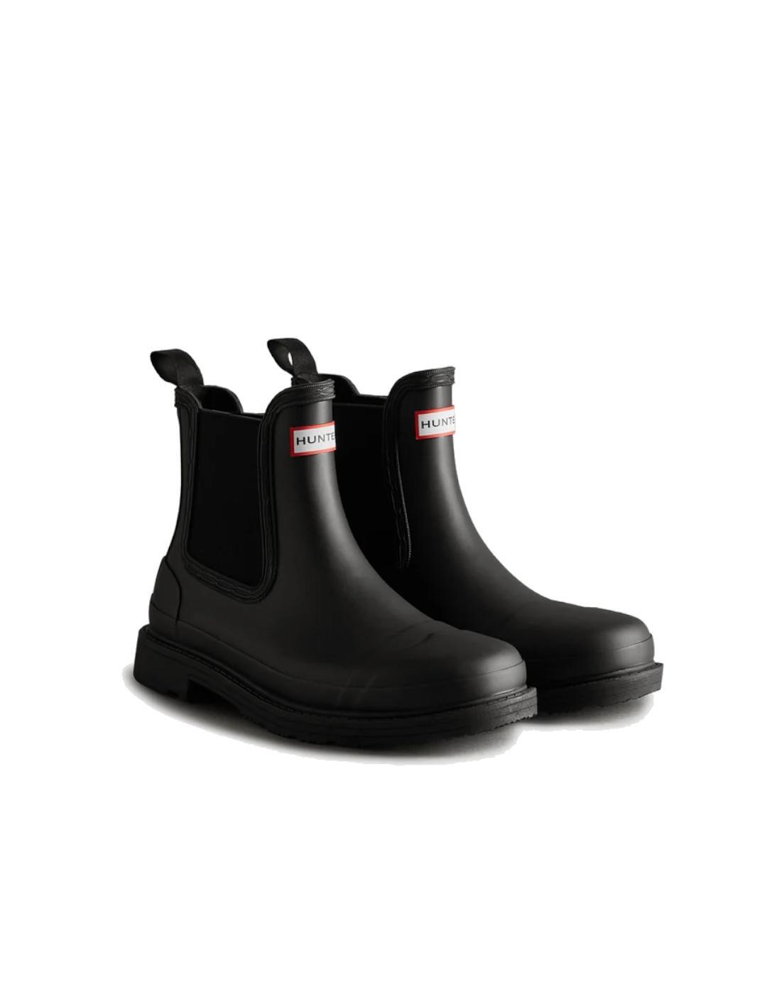 Bottes pour femme Hunter Commando chelsea noir 2/6