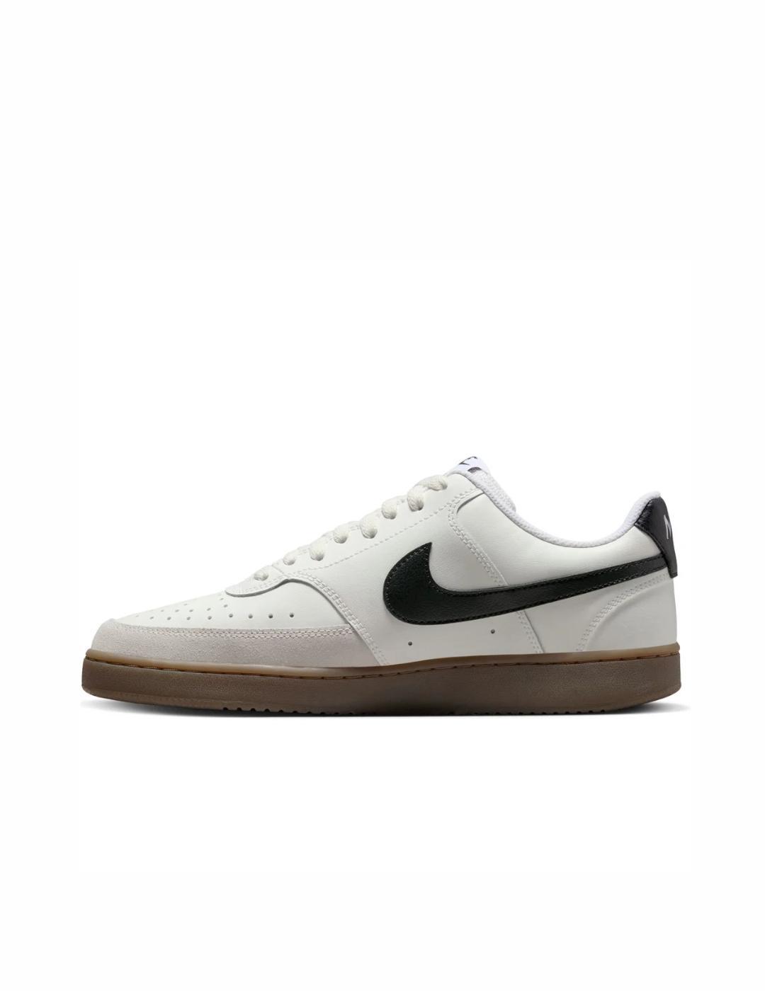 Baskets pour hommes Nike Court Vision Low Blanc 2/7