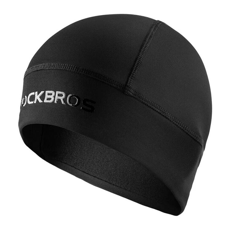 Boné esportivo térmico de poliéster e spandex para inverno