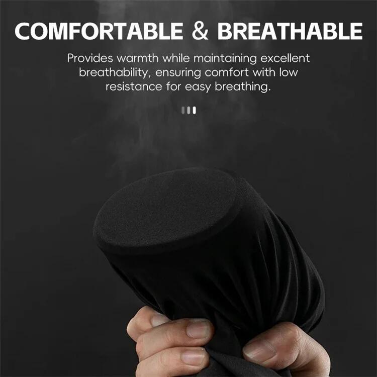 Cache-cou multifonction hiver, masque facial coupe-vent