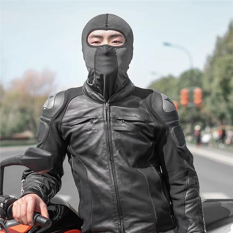 Cagoule Cache-visage pour Activités Extérieures avec Trou pour Lunettes