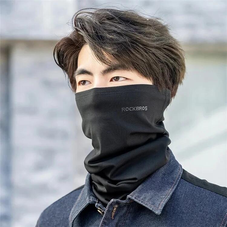 Cache-cou multifonction hiver, masque facial coupe-vent