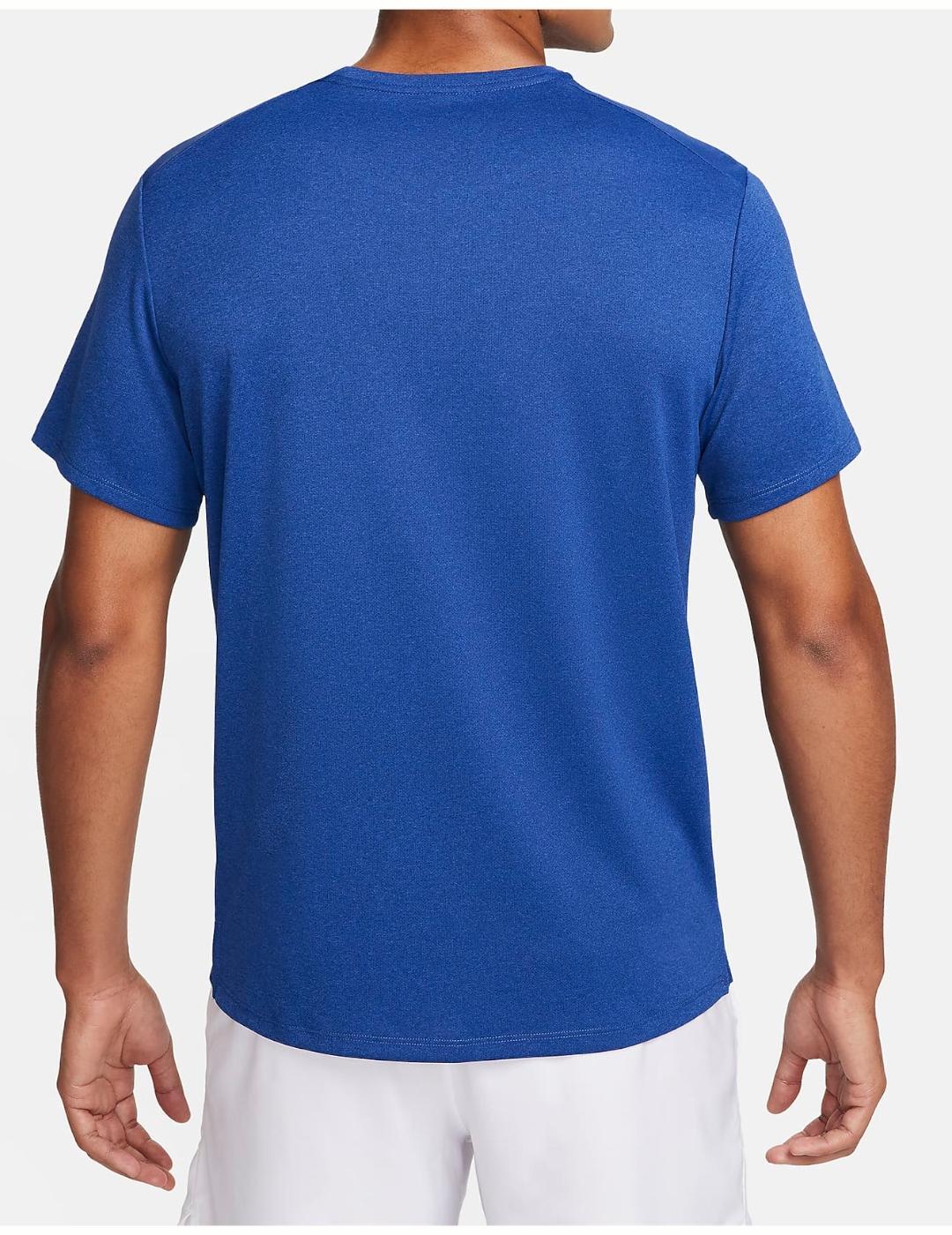Maglietta da uomo Nike Miler blu 2/4