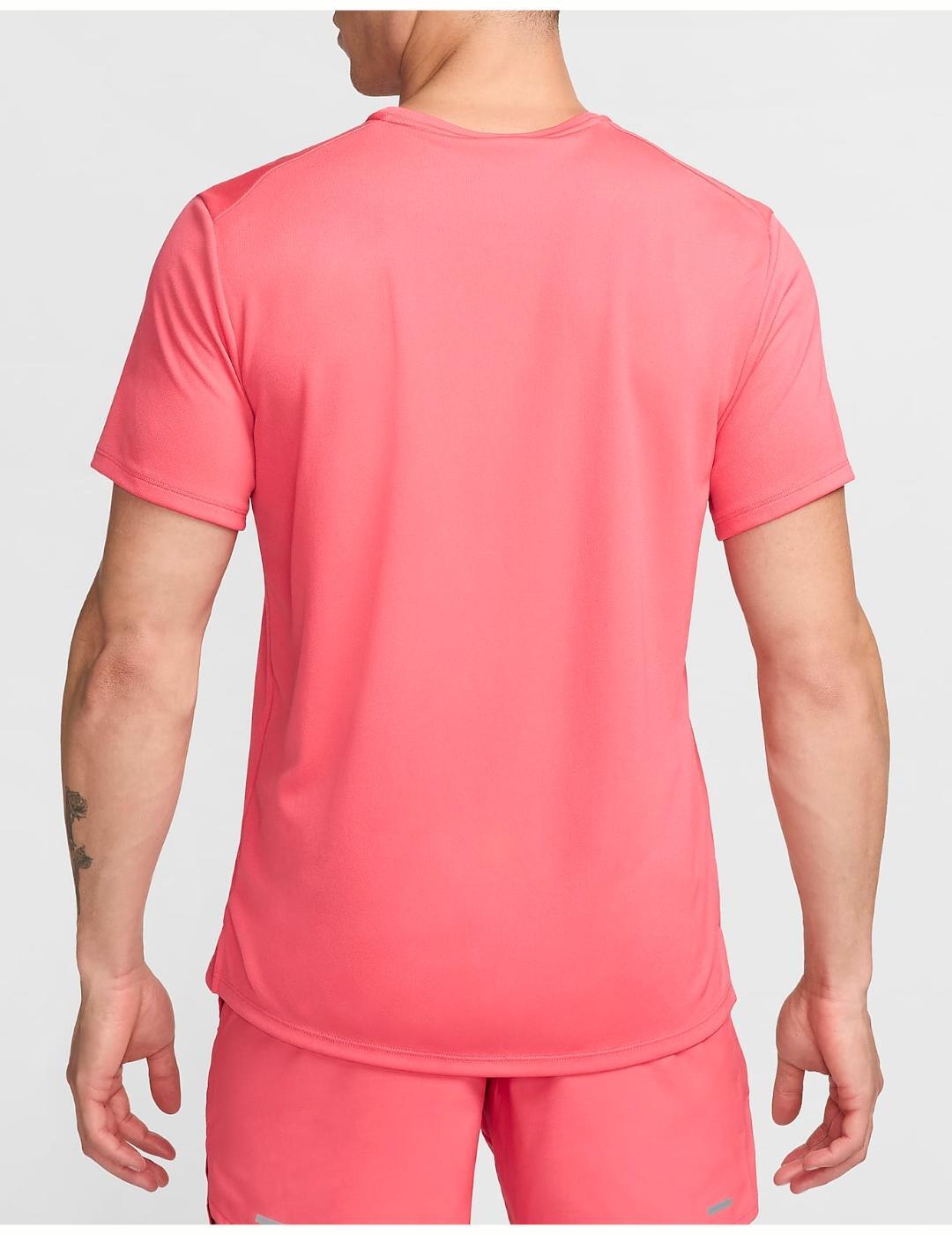 T-shirt Mannelijk Nike Miler Roze 2/3