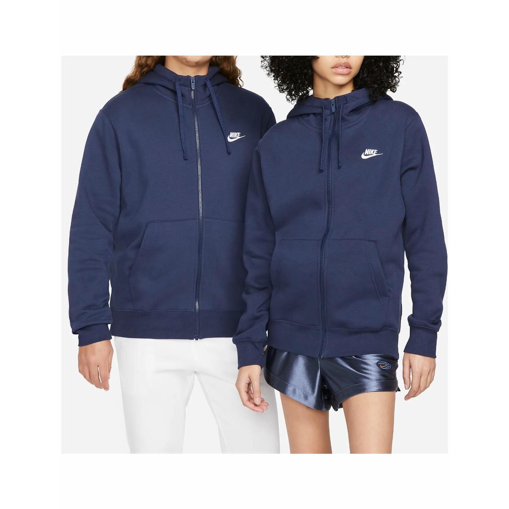 Nike - Vestes Pour Homme Nike Club Polaire Marine - Sweat-shirt - Bleu - Decathlon