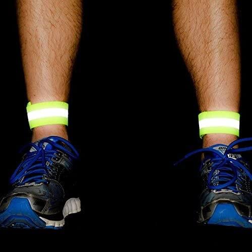 Bracelet réfléchissant à velcro de 4 cm pour vélo et course à pied 4/7
