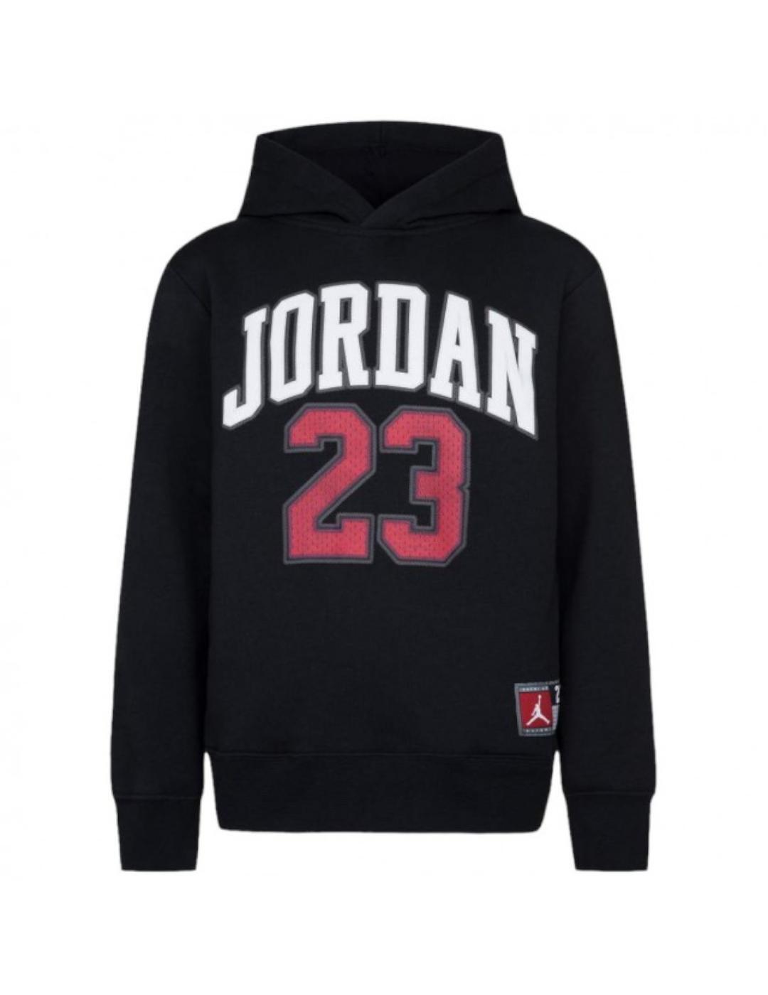 Sweatshirts en molleton pour enfant Jordan Haddad HBR Fleece Noir 1/5