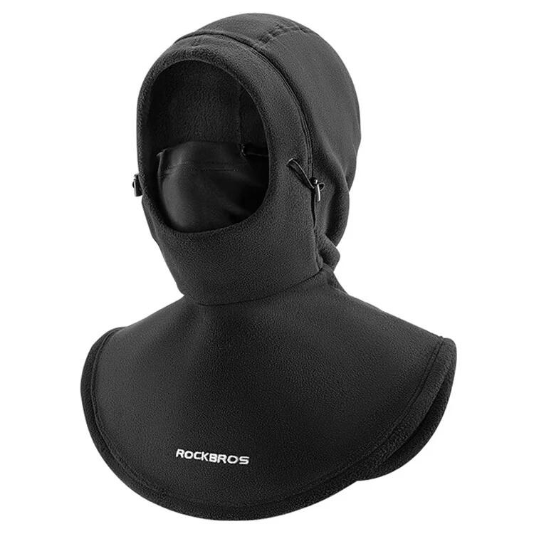 ROCKBROS 3-in-1 winddichter Fleece-Schal - langes Modell