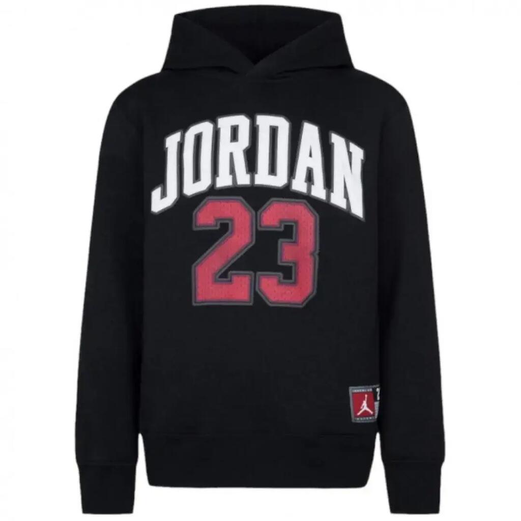 Sweatshirts en molleton pour enfant Jordan Haddad HBR Fleece Noir