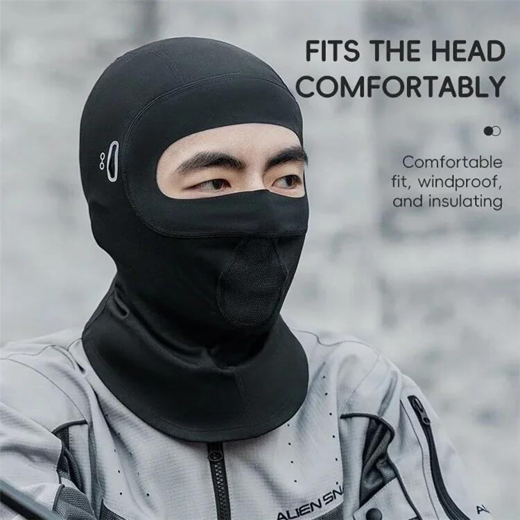Cagoule thermique en polaire pour le cyclisme en hiver et le ski 3/7
