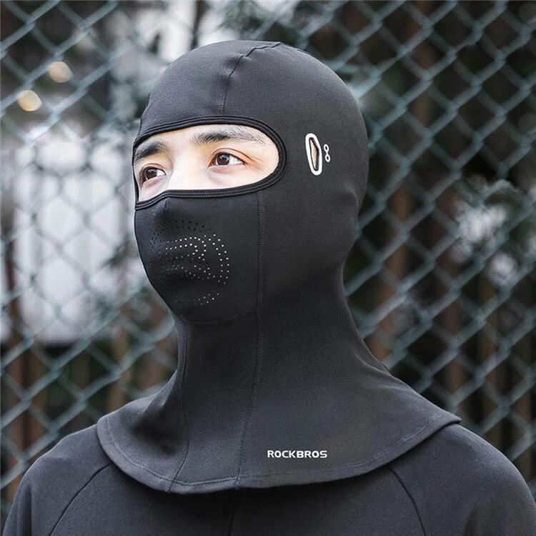 Cagoule en polaire pour cycliste et motard 6/7